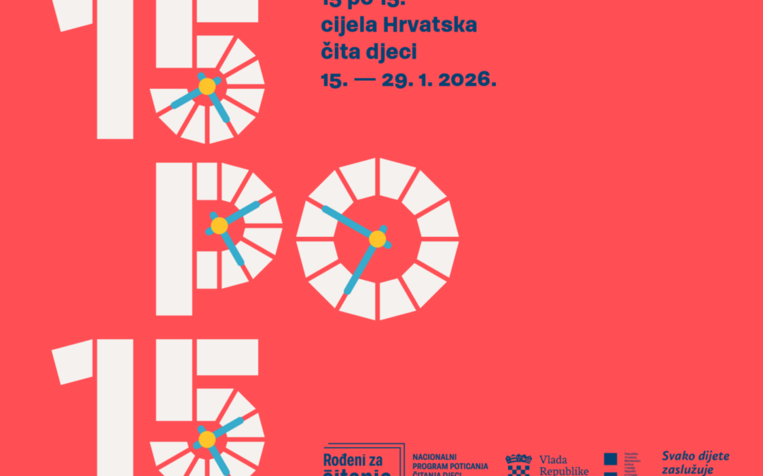 15 po 15: cijela Hrvatska čita djeci – pridružite se izazovu!