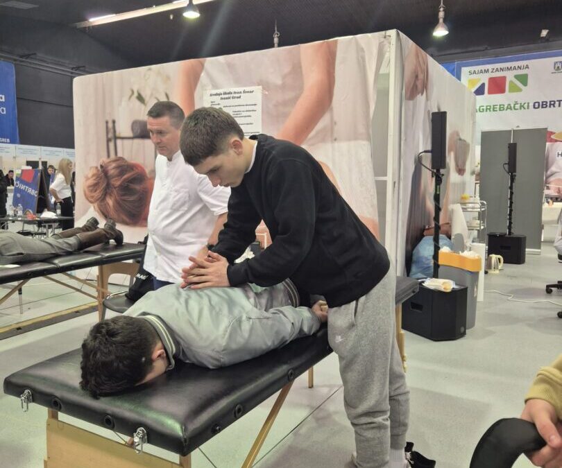 Posjet učenika 8. razreda 11. Zagrebačkom obrtničkom sajmu