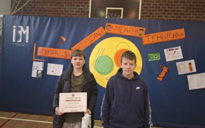 Tehničari OŠ Novo Čiče uspješni na županijskoj razini natjecanja
