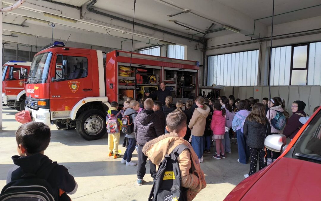 Posjet Javnoj vatrogasnoj postaji u Velikoj Gorici