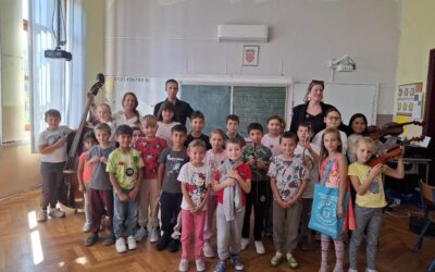 Glazbena radionica u sklopu projekta „Ruksak pun kulture“ u PŠ Veleševec